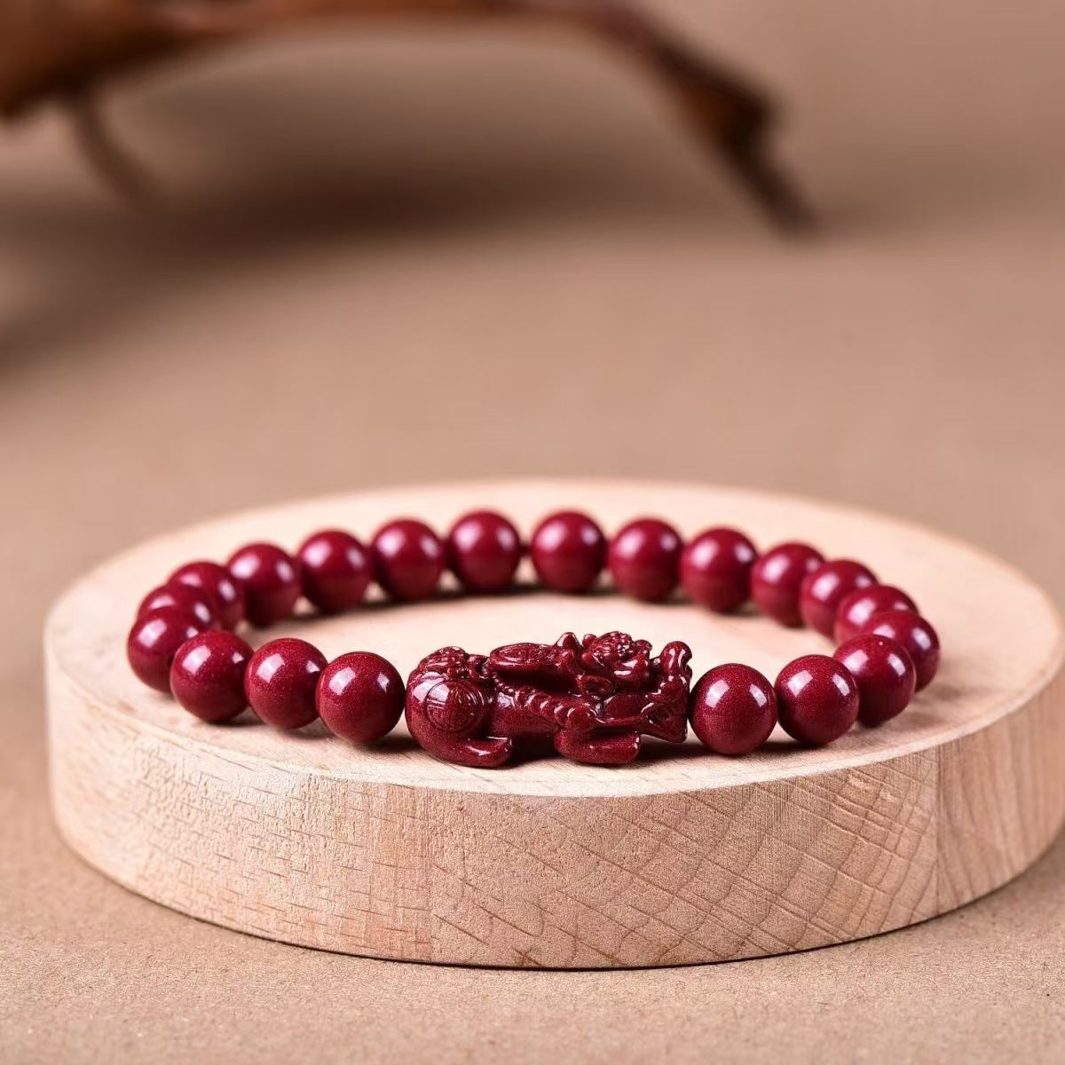 Wealth Divine beast Cinnabar rosary