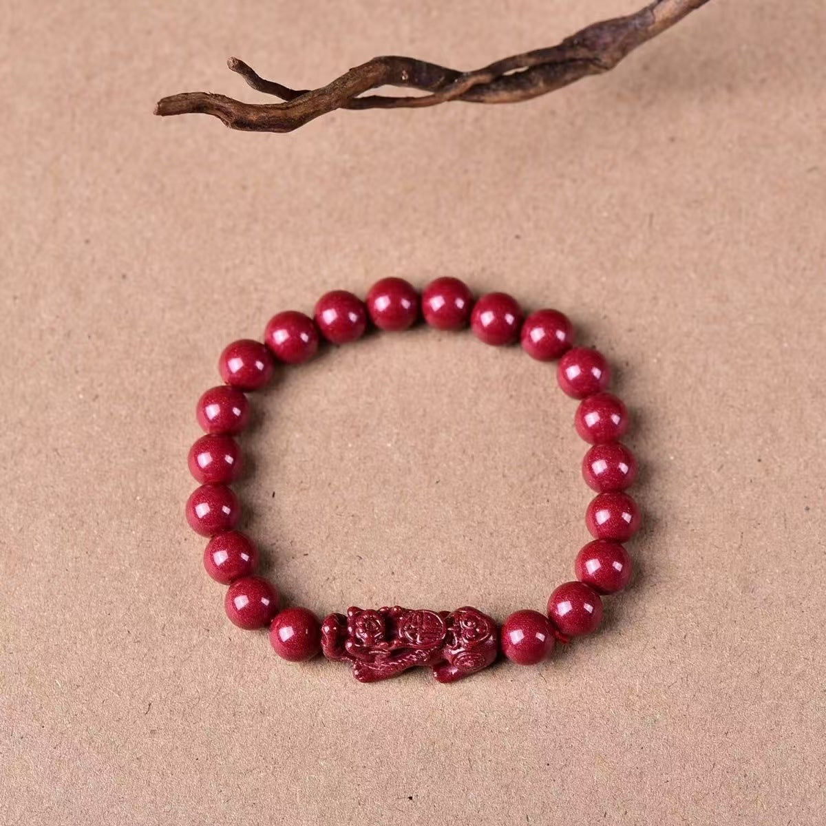 Wealth Divine beast Cinnabar rosary